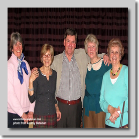 Sally Bouch, Lesley Davis, Chris Gilbert, Sylvia Morant, Rose Nevin